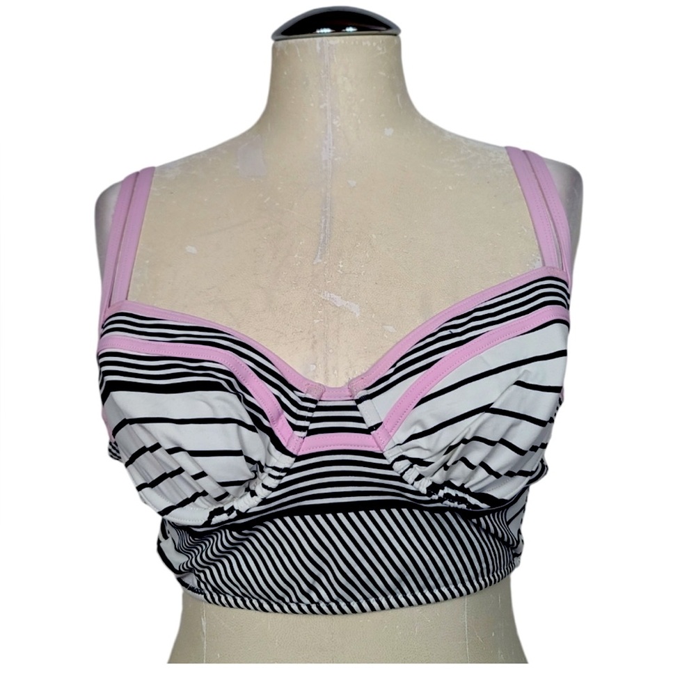 Tommy Bahama Striped Bikini Top 32C